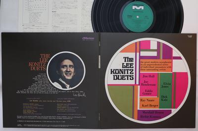 Płyta LP LEE KONITZ  Duety VIJ6432 MILESTONE 1984 Japonia Jazz Używana