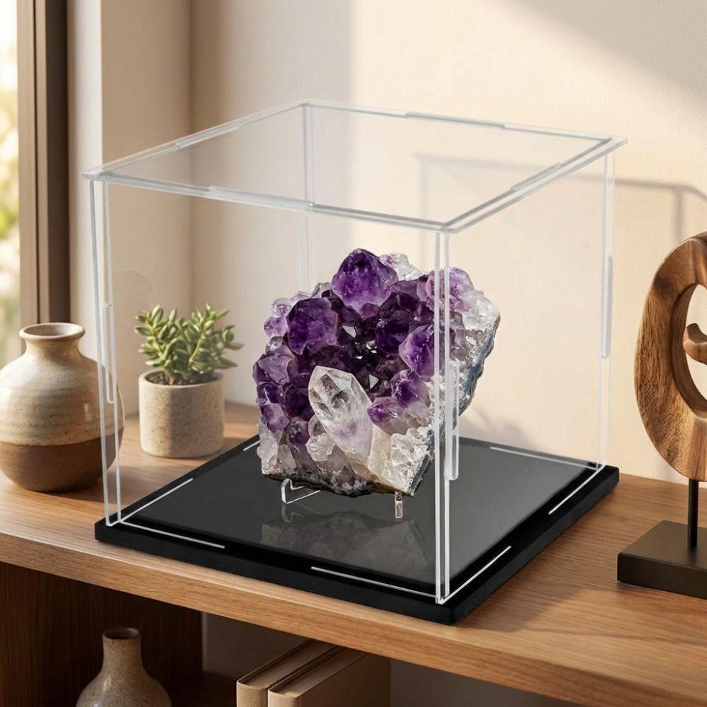 Anti-Scratch Clear Display Case High Clarity Action Figures Box  Home Office Display