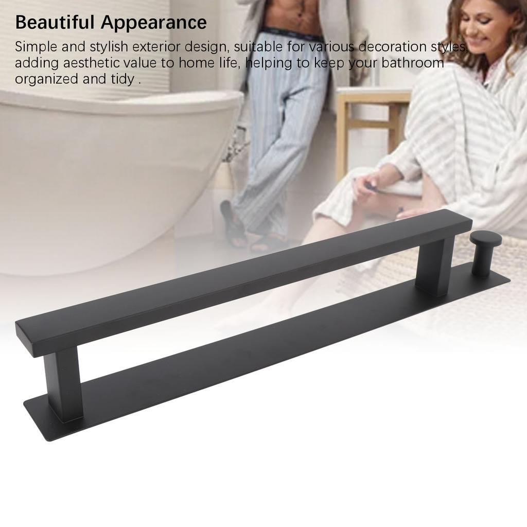 Bathroom Towel Bar Towel Rack for Bathroom Wall Mounted Modern Home Decor Stainless Steel Bath Towel Holder