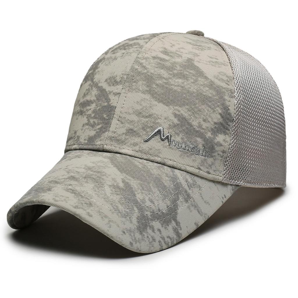 Northwood Men's Summer Quick-drying Breathable Mesh Baseball Cap Outdoor Sun Protection Visor Mesh Cap Peaked Hat