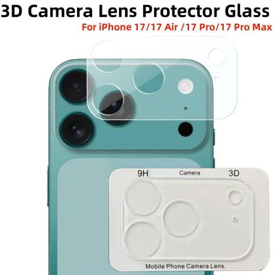 1ks 9H Vysoce kvalitní tvrzené sklo na objektiv fotoaparátu pro IPhone 17 16 14 15 Pro Max 17Air HD Ochrana objektivu fotoaparátu telefonu Fólie na objektiv