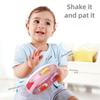 Baby Toys Hand-Held Drums, Percussion Instruments, Baby Hand-Held Tambourines Montessori Toy Interactive Hand Bell for Kid
