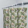 Botanical Shower Curtain Greenery Plants Leaves Pattern Fabric Backdrop For Bathroom Decor Vintage Floral Nature Theme