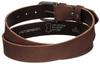 Wide Leather Belt PTN PS-04-90-3491 D.Brown