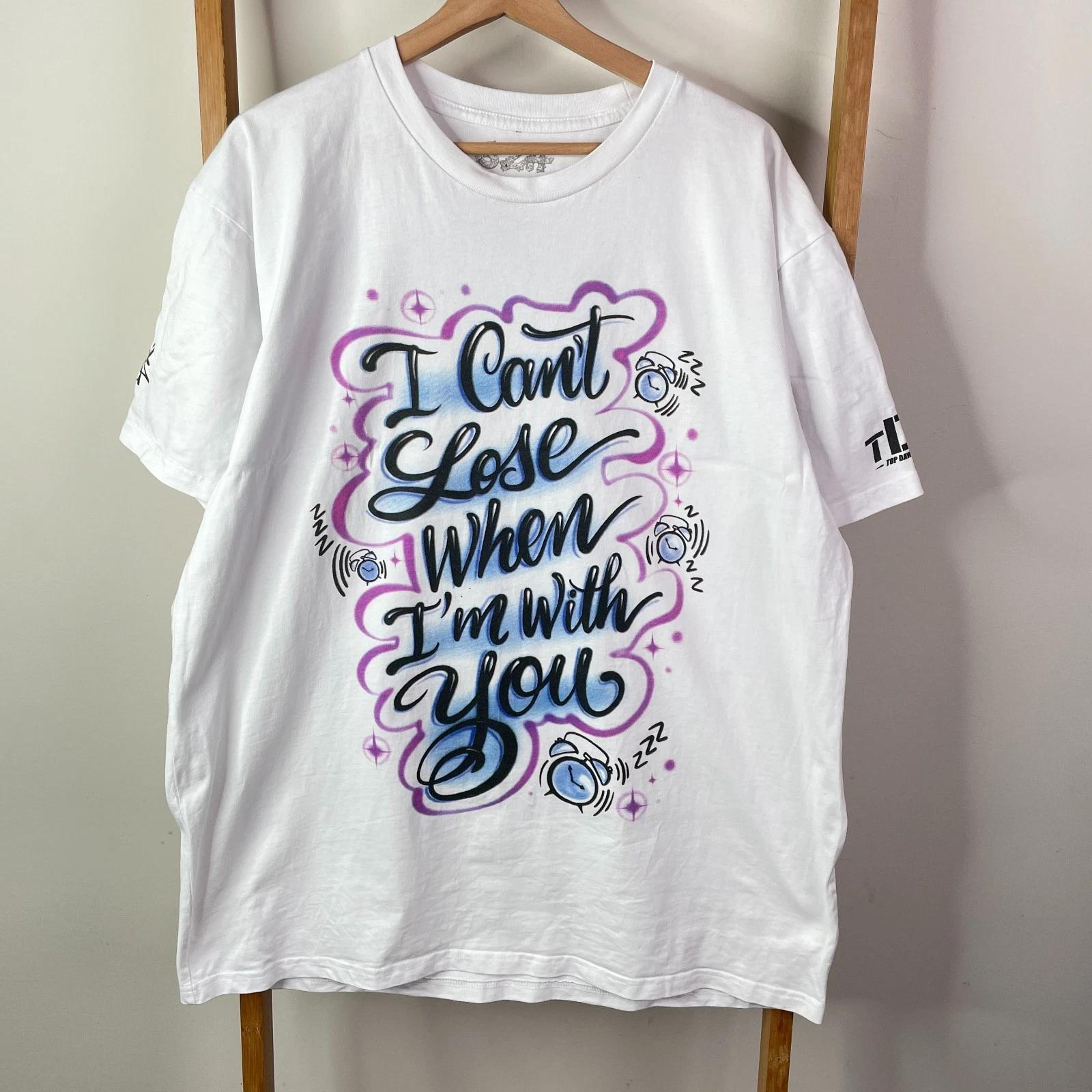 

SZA Top Womens Extra Large White SOS Tour 2024 Snooze Graphic Print Crew Neck XL