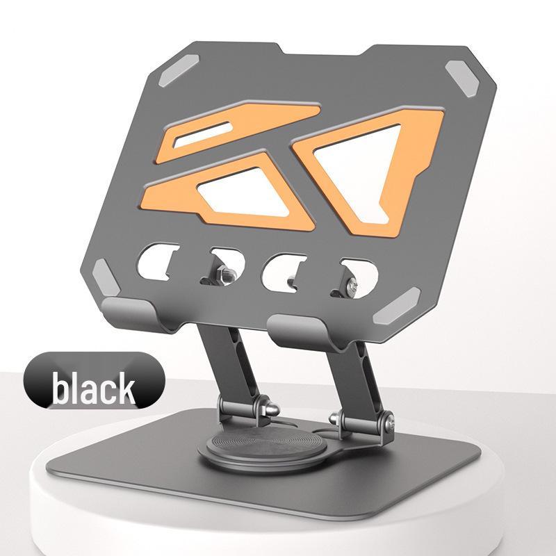 360° Rotating All-Metal Laptop & Tablet Stand with Folding Cooling Feature
