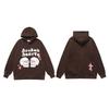 Broken Planet Graphic Print Hoodie Loose Fit Hip Hop Streetwear Teens Casual Winter Sweatshirt