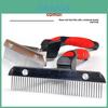 Dog Grooming Comb For Large Dogs With Detangling And Hair Removal Features