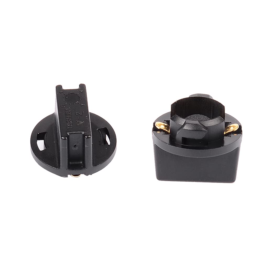 HUIQIAODS T10 LED Bulb Socket Wedge Base Car Light Holder (10 Pcs)