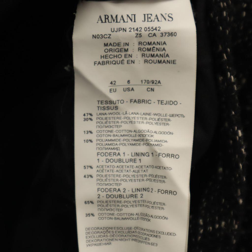 ARMANI JEANS No color jacket 42 Black series Women Used