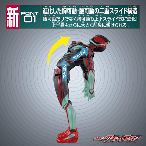 Bandai Kamen Rider Action Figure Kamen Rider Z Catastrom, Ages 3 and Up