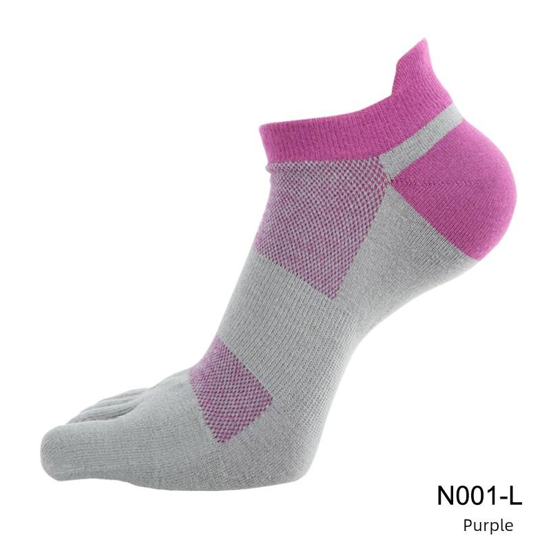 Coolmax Sportsocken Schnelltrocknend Atmungsaktiv Fünf-Zehen-Socken für Damen und Herren Outdoorsport Geteilte Zehensocken Kurze Socken