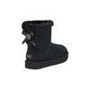 UGG Bailey Mini Bailey Chestnut Warm Plush Short Snow Boots Women Snow Boots Black 1119512-BLK