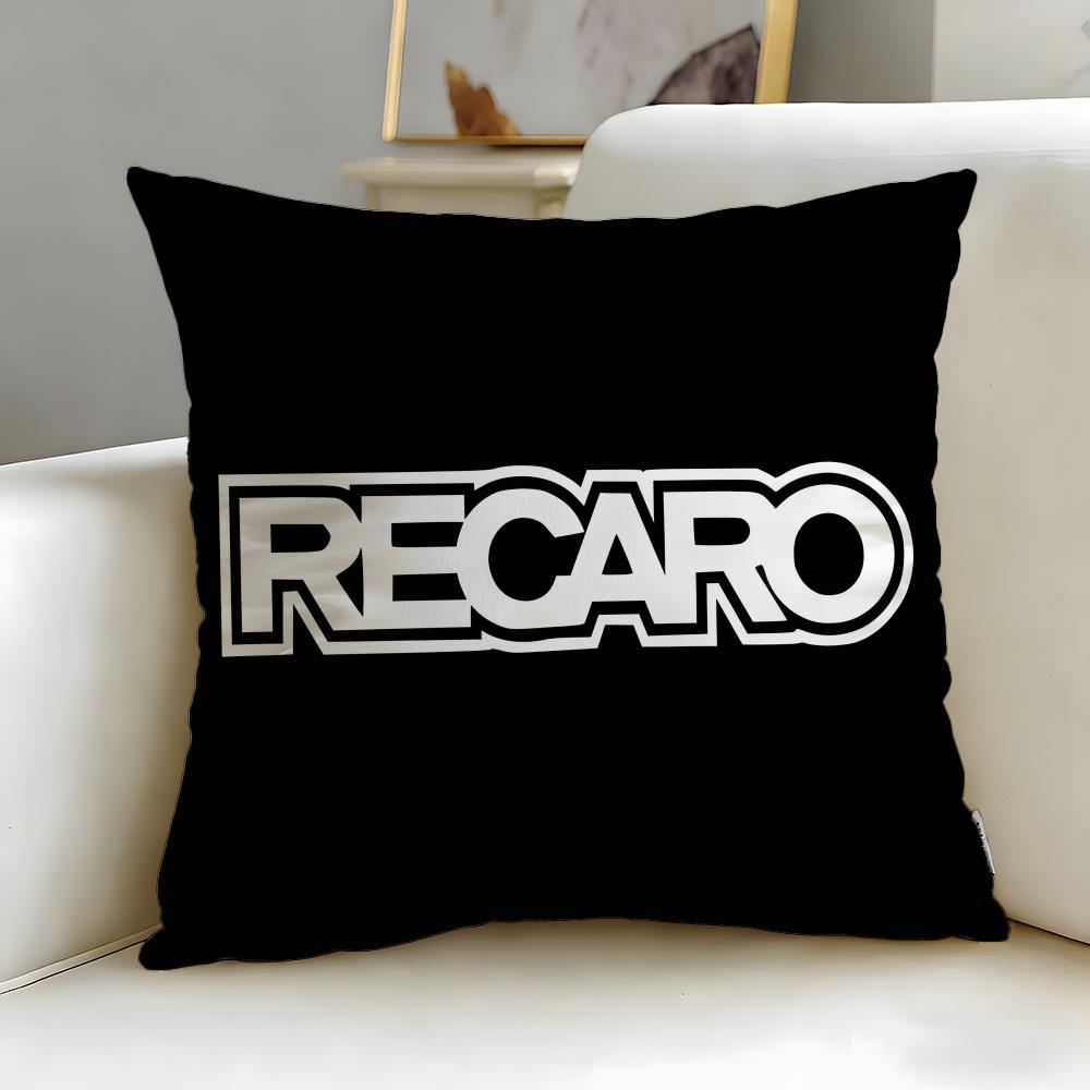 classic brand Recaro Cushion Cover Soft & Easy-Wash Pillow Case – Versatile for Couch, Bed, Travel and Office