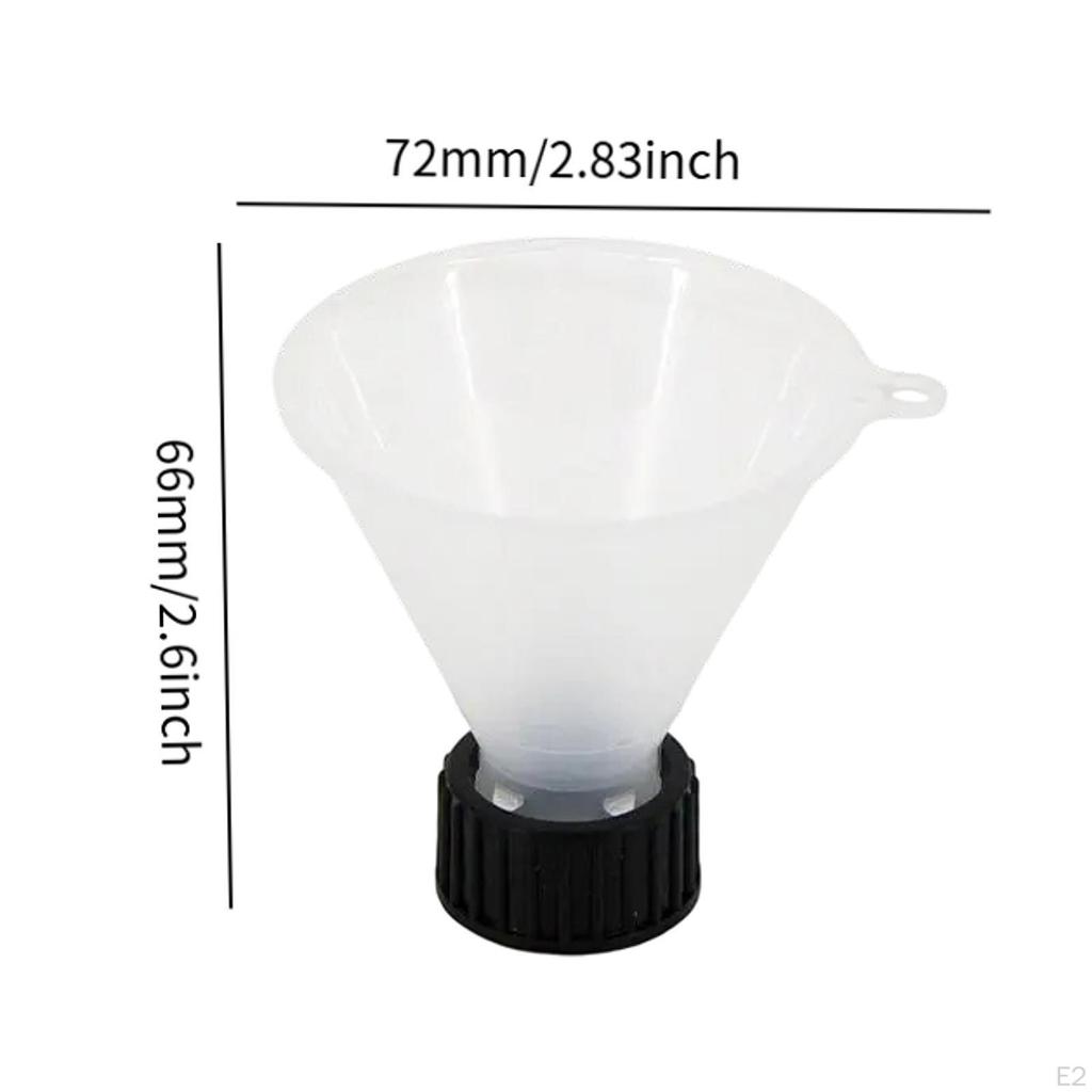 Flaschentransfertrichter zum Befüllen von Küchenwerkzeugen für die Autopflege