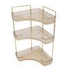 3 Tier Makeup Shelf Organizer Easy Access Aesthetic Corner Bathroom Countertop Organizer for