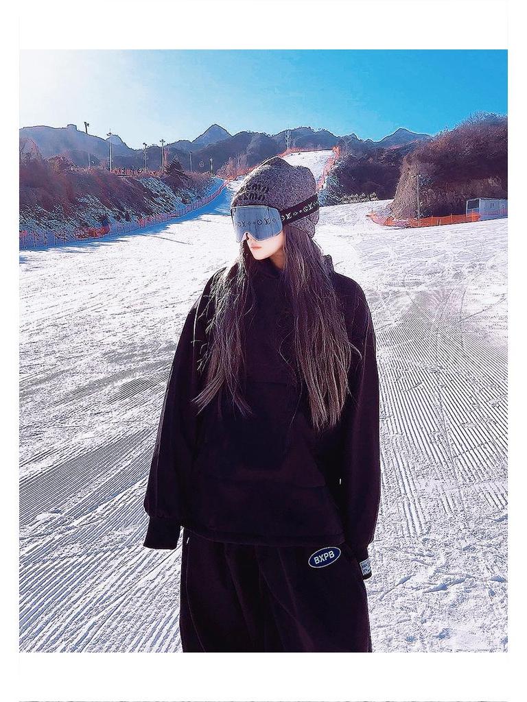 Ice Degree Rabbit Ear Ski Jacket: Women's & Men's Windproof, Waterproof, Warm Ski Sweatshirt for Snowboarding & Skiing