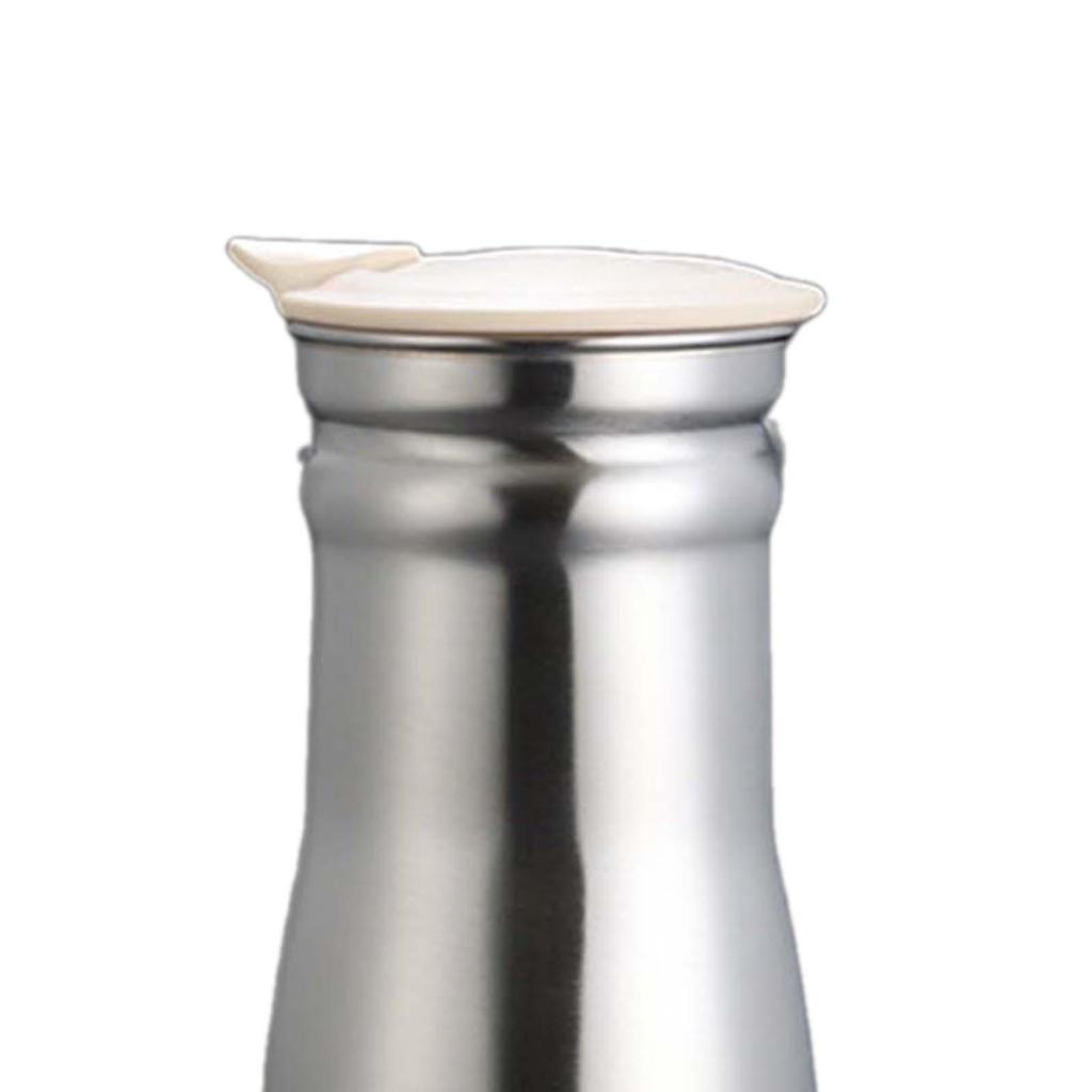 Stainless Steel Water Jug 1.0L Large Capacity Teapot Mix Drinks Juice Jar Water Pitcher for Tea Milk Lemonade Coffee Restaurant