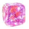 Stress Relieving Toy Relief for Halloween Christmas, Anxiety Reduction Ice Cube Squeeze Clear Sensory Toy, Slow Rising Holiday Gift