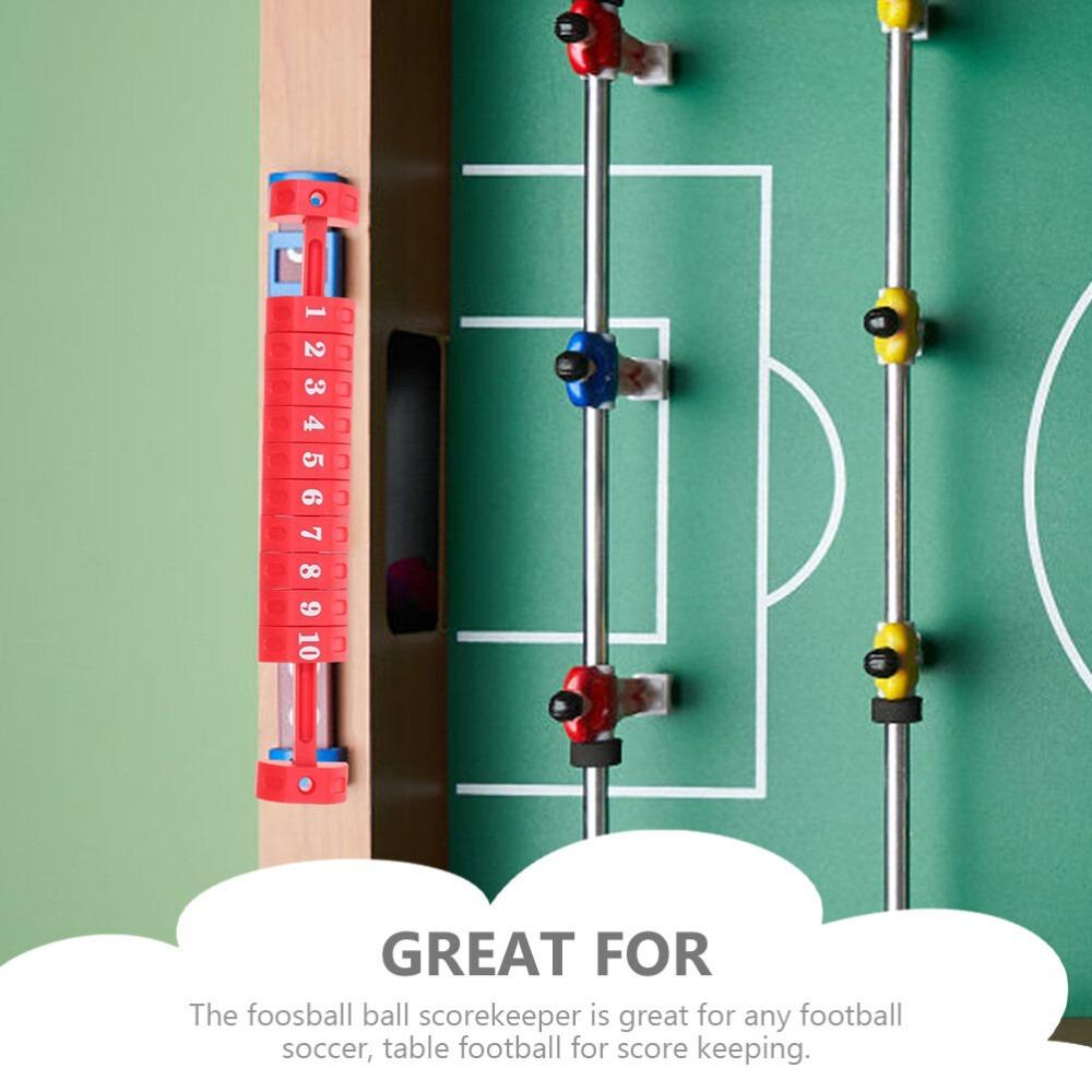 2Pcs Easy To Read Scoring Units Boat Shape Score Keepers Game Foosball Counter  Gifts