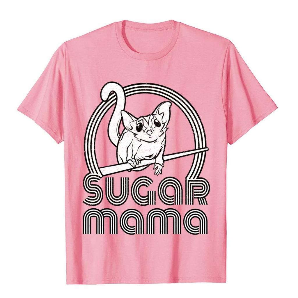 Sugar Mama Funny Sugar Glider Shirt For Sugar Glider Moms Cotton Men T Shirt Slim Fit Tops Shirts Brand New Normcore