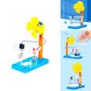 Simulated Saltwater Power Generation Fan Experimental Material Kid Puzzle Toy For Children And Students