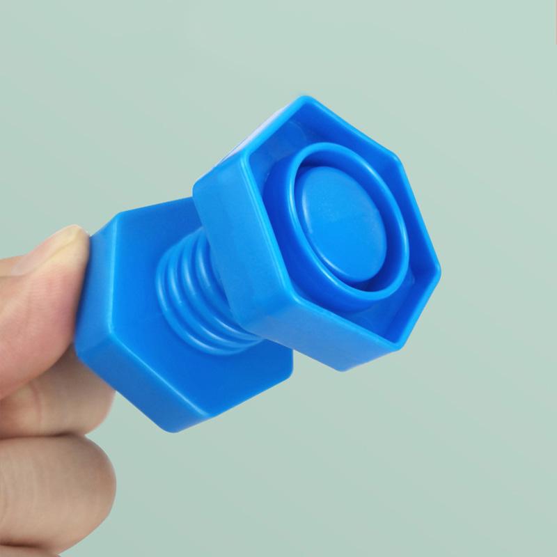 5/10/20pcs Nut Assembly Combination Building Block Toy Children Color Shape Matching Toys Early Education Puzzle Toys TMZ