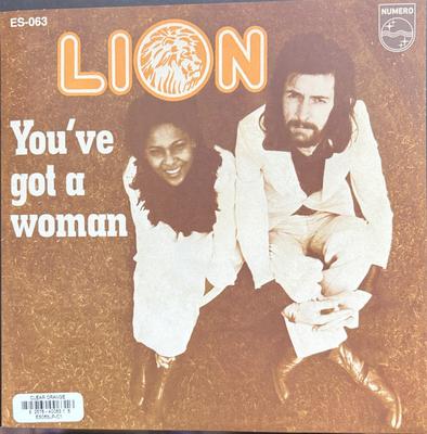 7inch Record LION - You've Got A Woman (Orange Vinyl) ES063ORANGE Numero Group 2025 US Soul/Funk
