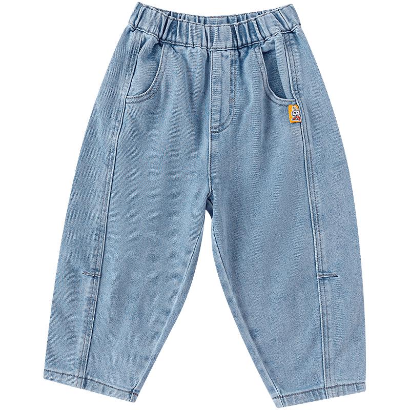 Balabala Boys Autumn Stretch Denim Jeans 100