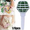 1/3Pcs 18cm Bridal Wedding Flower Decoration Bouquet Foam Holder Green DIY Floral Handle Base Bracket Supply Party DIY Supplies