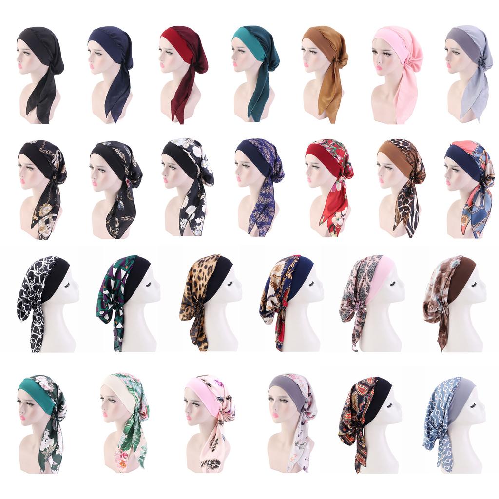 Chemotherapy Headband For Women, Summer Lightweight Chemotherapy Hat With Turban, Silk Soft Fashionable Headband