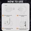 Portable Quick-Attach Fishing Rod Clip Fishing Rod Holder Ball Straps Lightweight Fishing Tackle Ties Organizer Storage Racks Fishing Accessories
