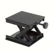 Adjustable 12/16-Line Level Platform: Wall/Floor Mounted Instrument Lifter with Plastic Bracket Accessories