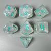 7Pcs/Set 7-Die Polyhedral Dice Acrylic Game Dice New DND Dice  For TRPG DND