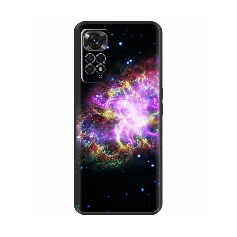 Hülle Für Xiaomi Redmi Note 11 11S Weiches Flüssigsilikon Cartoon Hülle Für Redmi Note11 Pro Plus Fundas Gemustert Vollschutz