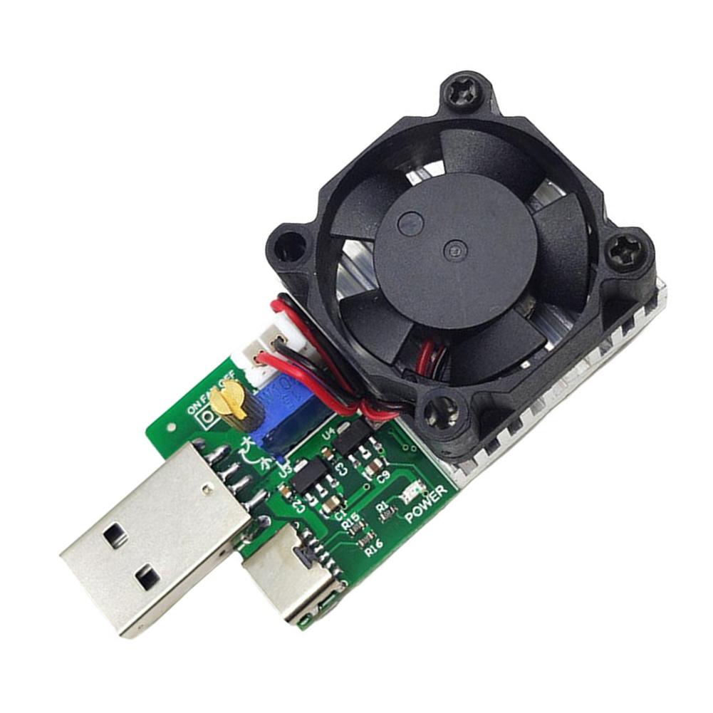 

Battery Electronic Test Load Input Current Range 0.15A-3A Input Voltage Range 3.7-13V Testing Electronic Devices 18W