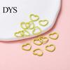 Broken Hair Fixer 50Pcs Girl Hairpins Easy to Wear Heart-Shaped Comfortable Accessory Vibrant Color Decorative Clips Clip