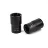Drive Impact Bolt Nut Removal Extractor Socket Tool Set 17mm 19mm 21mm 22mm Twist Socket Set Lug Nut Remover Extractor Home Tool