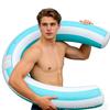 Pool Noodles PVC Leakproof Floating U Shape Swim Adult Pool Floats Inflatable Raft for Beach Lake River Party Outdoor Summer