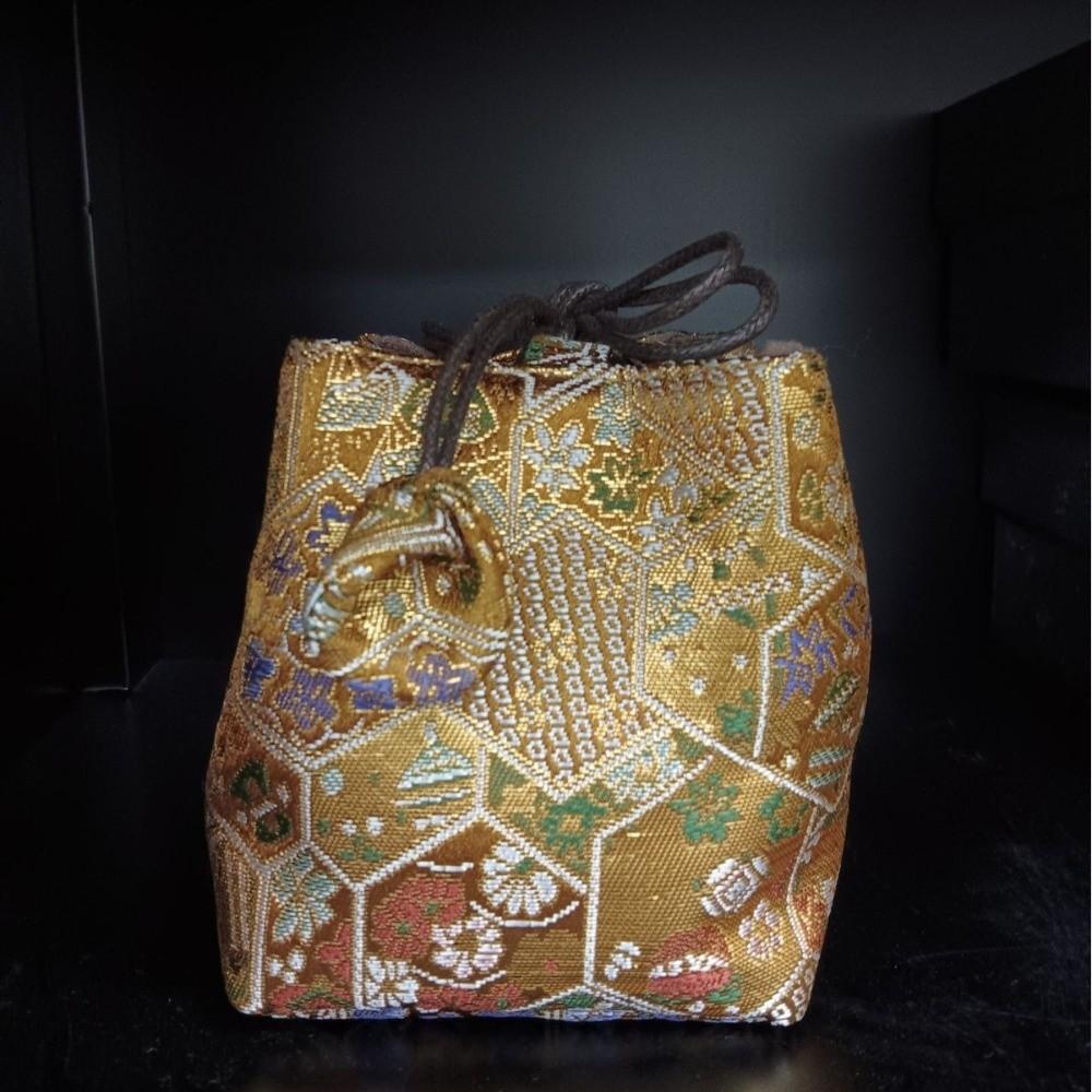 Embroidered Chinese Style Bag Thickened Teapot Storage Bag Tea Cozy Chinese Tea Culture