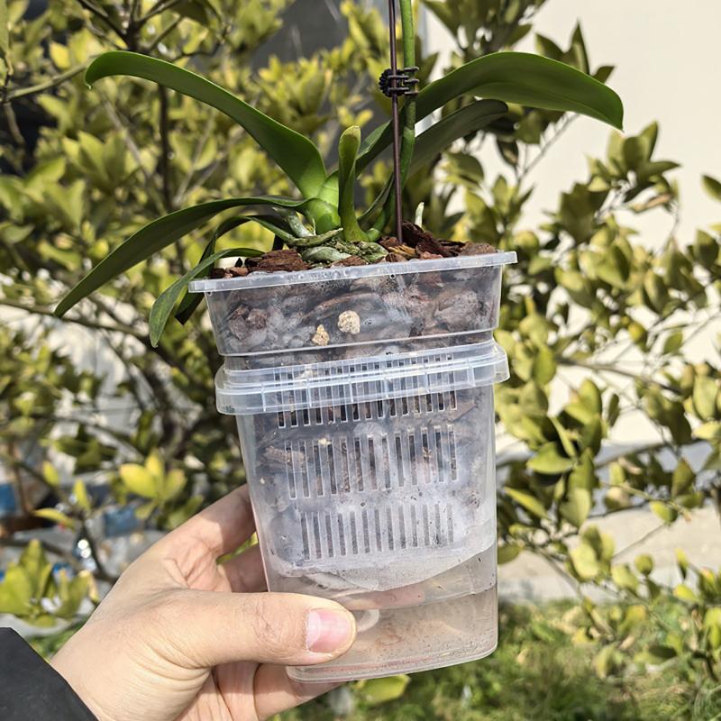 Self Watering Flowerpot Double-Layer Pots For Plants Nursery Pots With Holes Garden Automatic Absorbing Water Root Control Pots