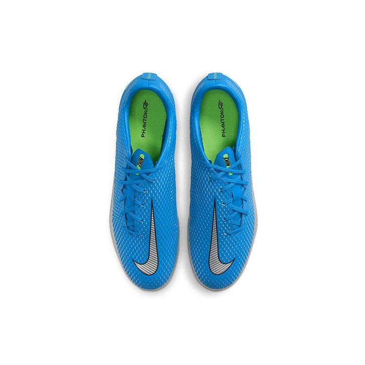 Nike Phantom GT Academy MG Photo Blue Metallic Silver Men Sneakers Rage-Green CK8460-400