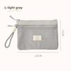 Travel Wash Makeup Storage Bag Double Zipper Storage Bag Sundries Storage Change Bag Portable Mesh ID Bag