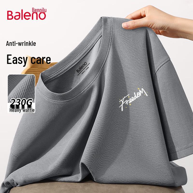 Baleno Men s Waffle Knit Short Sleeve T-shirt