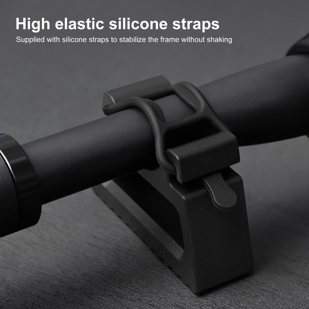 Quick-release inverted parking stabilizer repair tool for handlebar supports of road and mountain bicycles