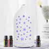7 Color LED Aromatherapy Diffuser  Ultra Quiet, Auto Shut Off, Star Hollow Design