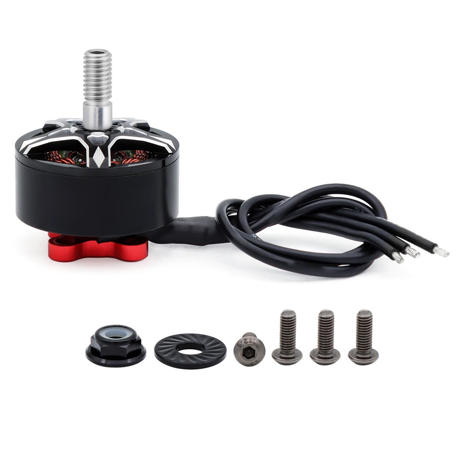 

S2208 Brushless Motor for Racing Drones 12N14P High Speed Outrunner with 4mm M5 Steel Shaft, NMB Bearings, 20AWG 1950KV