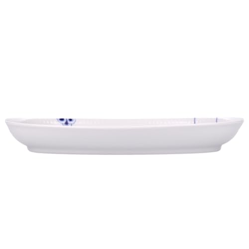 [Officially Imported] Royal Copenhagen Blue Palmette Oval Dish, 23cm, Wedding Gift, Product Number 1017425