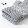 Outdoor Sports Skiing Gloves for Extreme Cold Thermal Knit Gloves, Thickened Velvet Lining And Elastic Ribbed Cuffs Winter Essential Climate