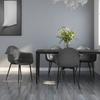 Day and Night - Day and Night Dining Chairs 4 Units Gray PP